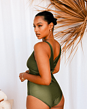 Tea Tree Reversible Bikini Top And Bottom Green TKD Lingerie Baiia Fashion B1