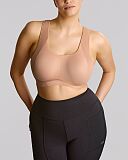 Thrive Non Padded Wired Sports Bra Dusty Rose TKD Lingerie Sculptresse Fashion F1