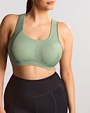 Thrive Wired Non Padded Sports Bra Pale Green