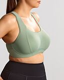 Thrive Wired Non Padded Sports Bra Pale Green