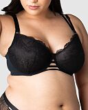True Luxe Flexi Wire Nursing Bra Black