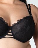 True Luxe Flexi Wire Nursing Bra Black