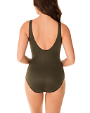 Twister Shaping Swimsuit White TKD Lingerie Miraclesuit B1