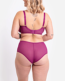 Victory Balcony Bra And Short Orchid TKD Lingerie Curvy Kate Fashion B1