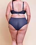 Victory Side Support Balcony Bra And Short Navy Blue