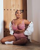 Victory Side Support Balcony Bra And Short Pink