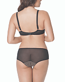 Wild Cat Balcony Bra And Short Brown Curvy Kate F1