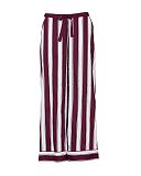 Yasmin Printed Stripe Pyjama Pant Oxblood Mix TKD Lingerie Cyberjammies Fashion CF1