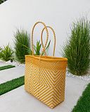 Yellow Mix Beach Bag