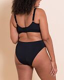 Zen Non Wired Bralette And Brazilian Black TKD Lingerie Curvy Kate Core B1