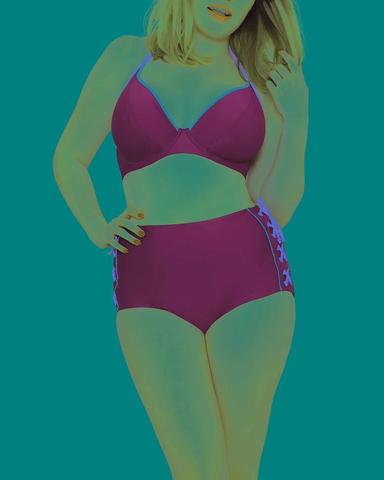 Set Sail High Waist Brief TKD Lingerie