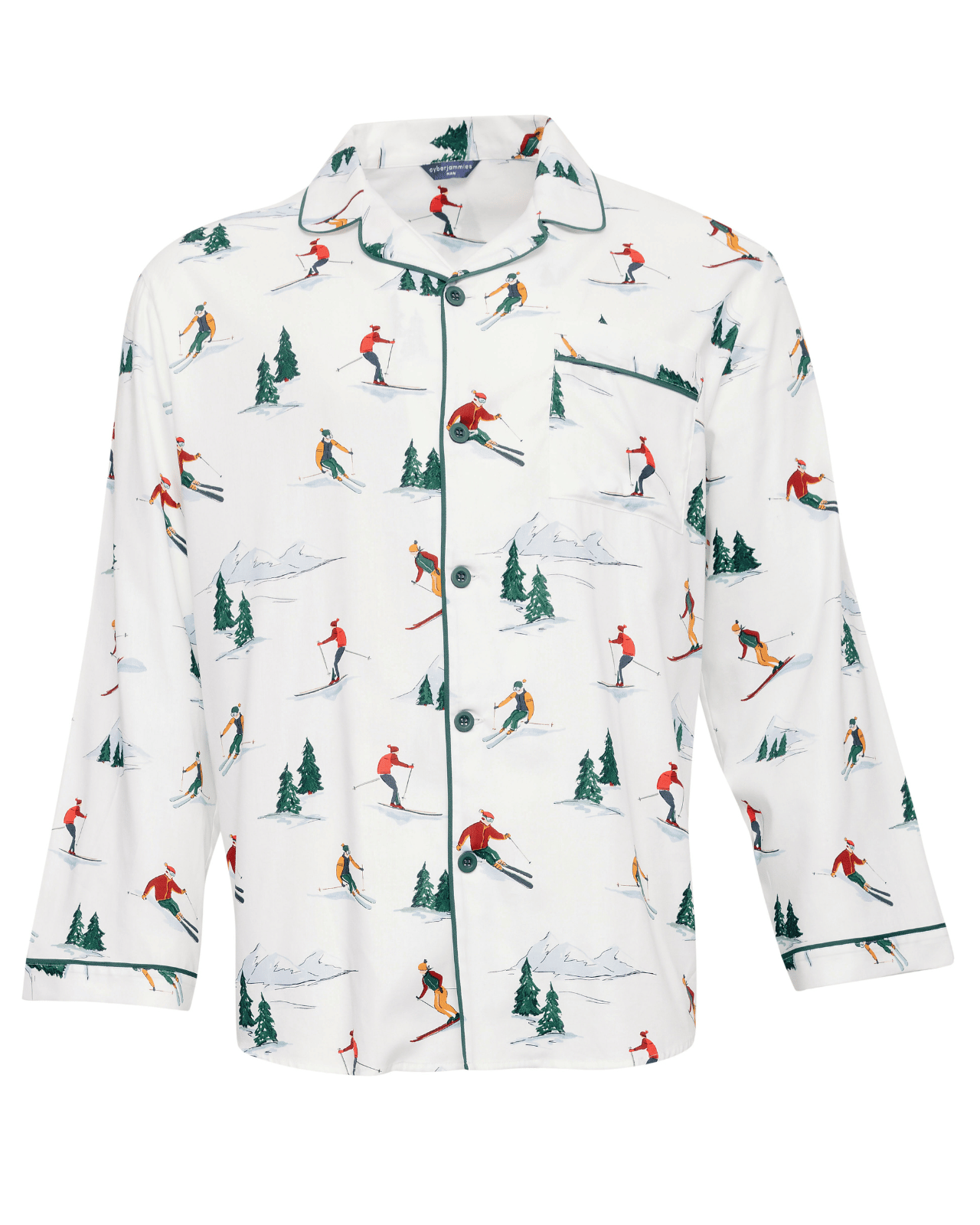 Whistler Mens Ski Print Pyjama Set TKD Lingerie