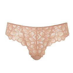 Allure Brazilian Brief Champagne/Gold