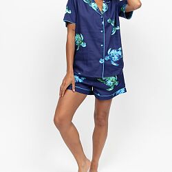 Ashley Turtle Print Shorty Set