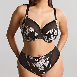 Bliss Brazilian Brief Black/Floral
