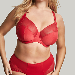 Bliss Deep Brief Salsa Red