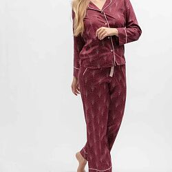 Blush Botanica Geo Print Pyjama Set Berry Mix