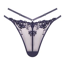 Bound Blossom Brazilian Brief Steel Grey