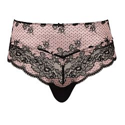 Clara Deep Brief Black/Pink