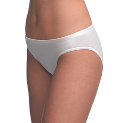Cotton Bikini Briefs Pack Of 3 White