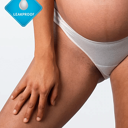 Elevate Leakproof Moderate Full Brief Black
