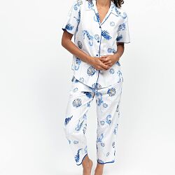 Essie Sea Horse Print Pyjama Set