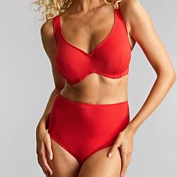 Aurora High Waist Brief Aurora Red