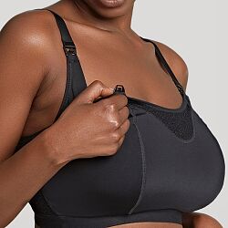 Katherine Non Wired Nursing Bra Black