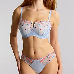 Ottilie Brazilian Brief Dusky Blue