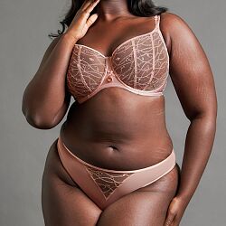 Restraint Brazilian Brief Dusty Rose