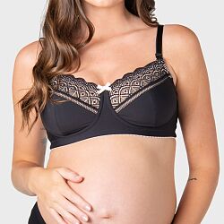 Show Off Full Cup Nursing Bra Black