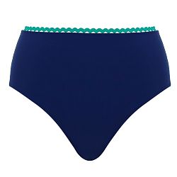 Ric Rac High Waist Brief Navy