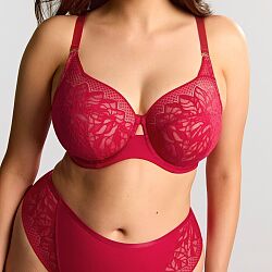 Sophia Deep Brazilian Brief Raspberry
