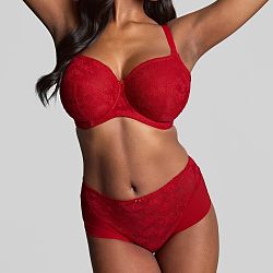 Tango Lace Balconnet Bra Scarlet