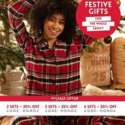 Windsor Check Print Pyjama Set