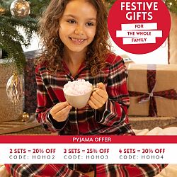 Mini Windsor Girls Check Print Pyjama Set