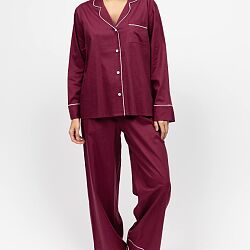 Hotel Pyjama Set Oxblood