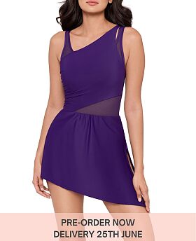 Network News Alina Shaping Swimdress Mulberry