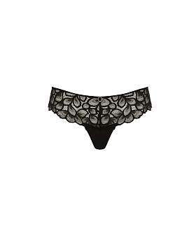 Allure Thong Black/Latte Allure Thong Black/Latte
