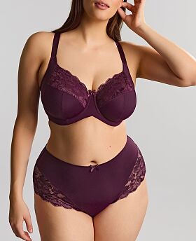 Amara Full Cup Bra Plum