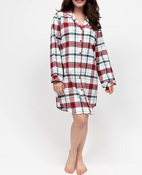 Blaze Brushed Check Nightshirt