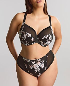 Bliss Full Cup Bra Black/Floral