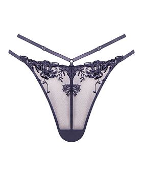 Bound Blossom Brazilian Brief Steel Grey