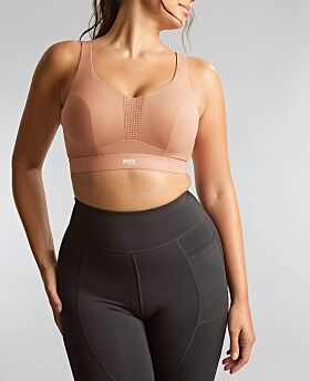 Endurance Non Padded Wired Sports Bra Dusty Rose