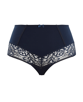 Estel High Waist Brief Navy