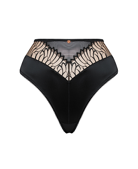 Fallen Angel High Waist Brief Black
