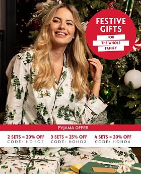 Fern Alpine Print Pyjama Set