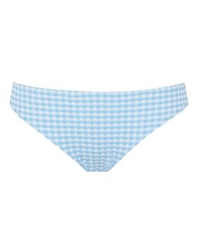 Gingham Classic Brief Sky Blue