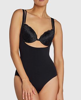 Contour Open Front Body Black
