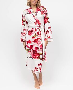 Isabella Floral Print Dressing Gown